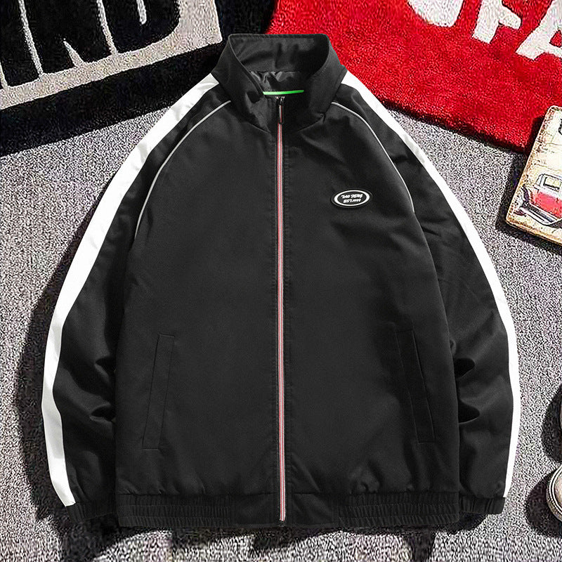 Trendy Fat Man Plus Fat To Increase Loose Casual Handsome Jacket