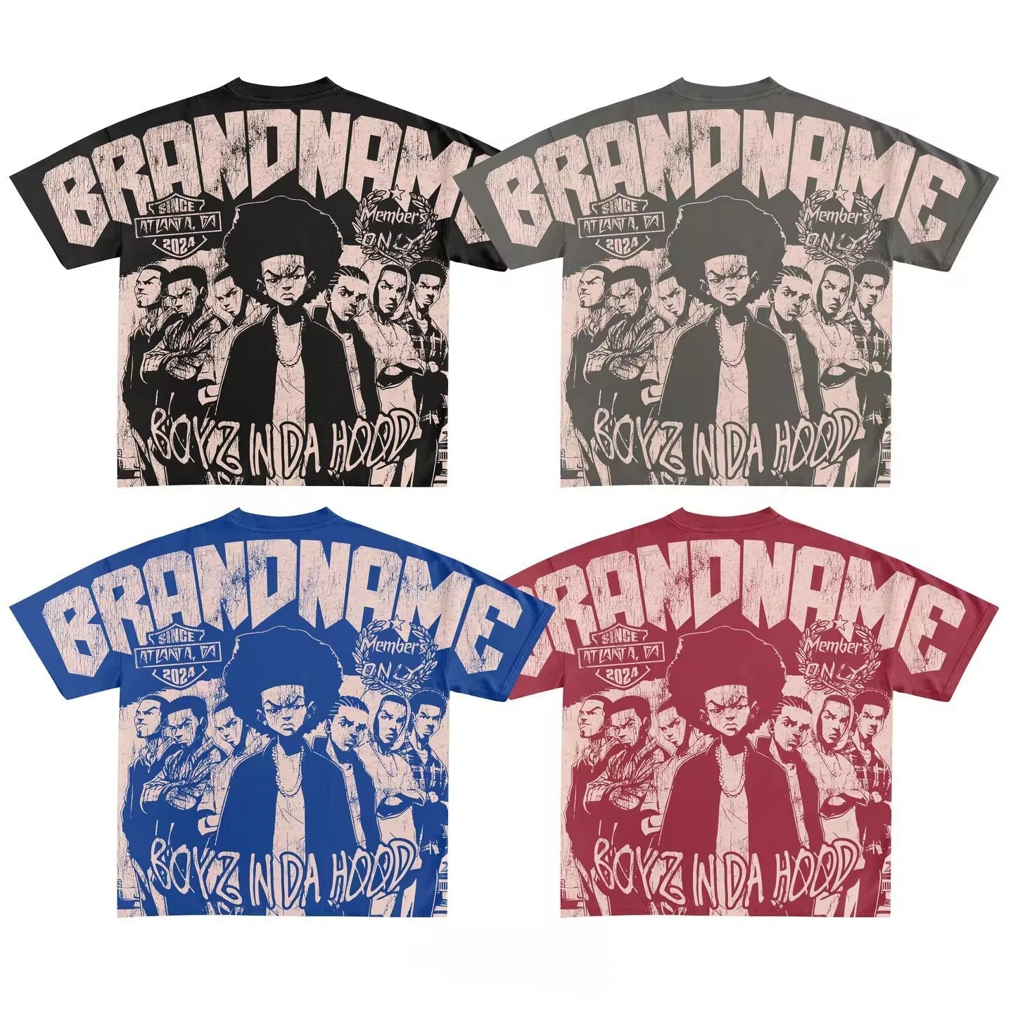 Y2g Harajuku Style T-shirt Men's Hip Hop Gothic Top