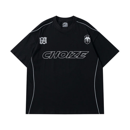 Men's Fashionable Summer Round Neck T-shirt Top